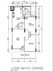 Blk 717 Yishun Street 71 (Yishun), HDB 3 Rooms #62599392